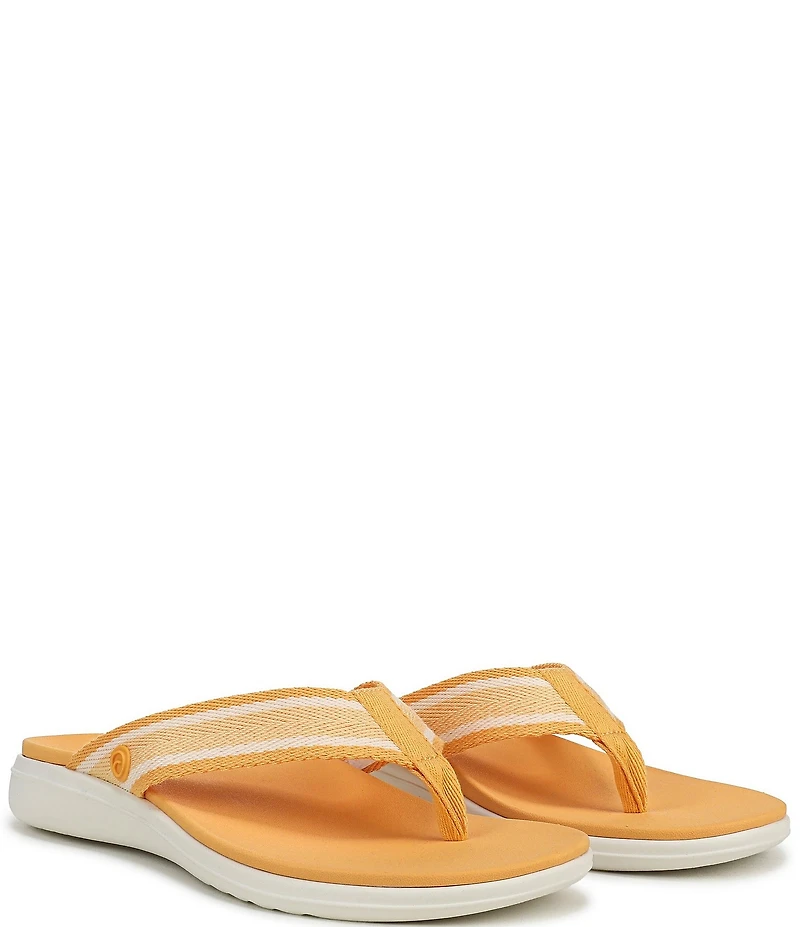 Vionic Indigo Nylon Thong Sandals