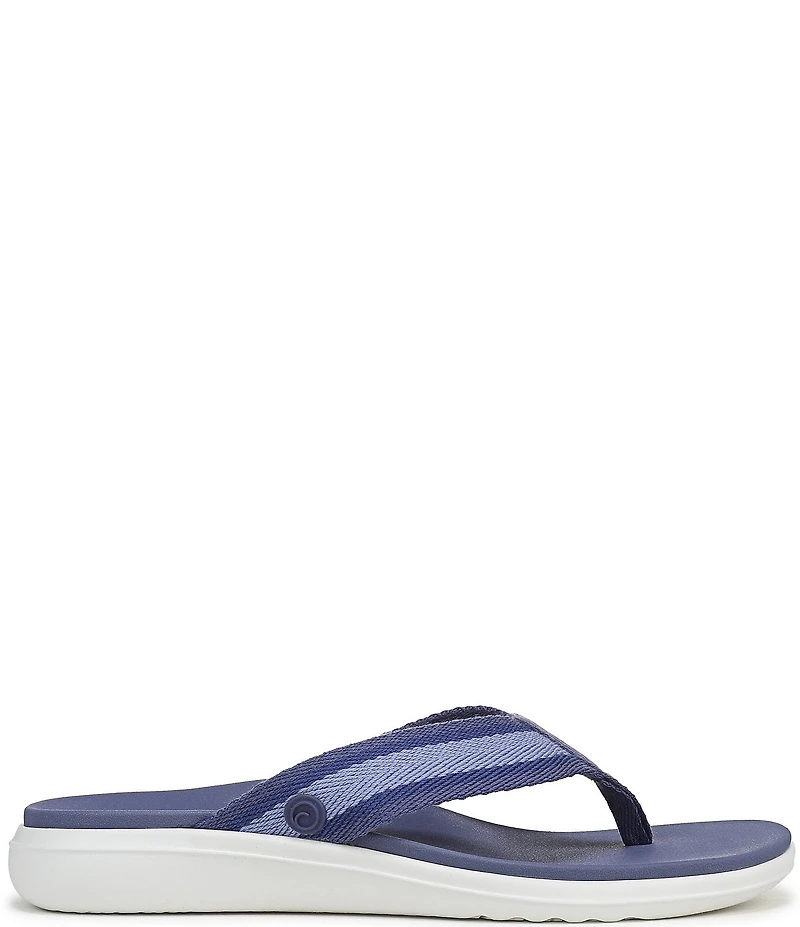 Vionic Indigo Nylon Thong Sandals