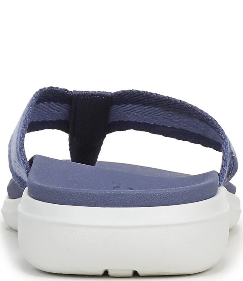 Vionic Indigo Nylon Thong Sandals