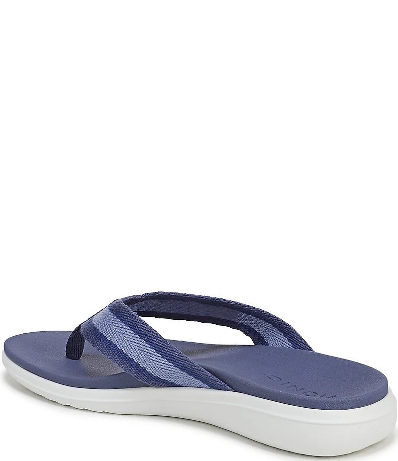 Vionic Indigo Nylon Thong Sandals