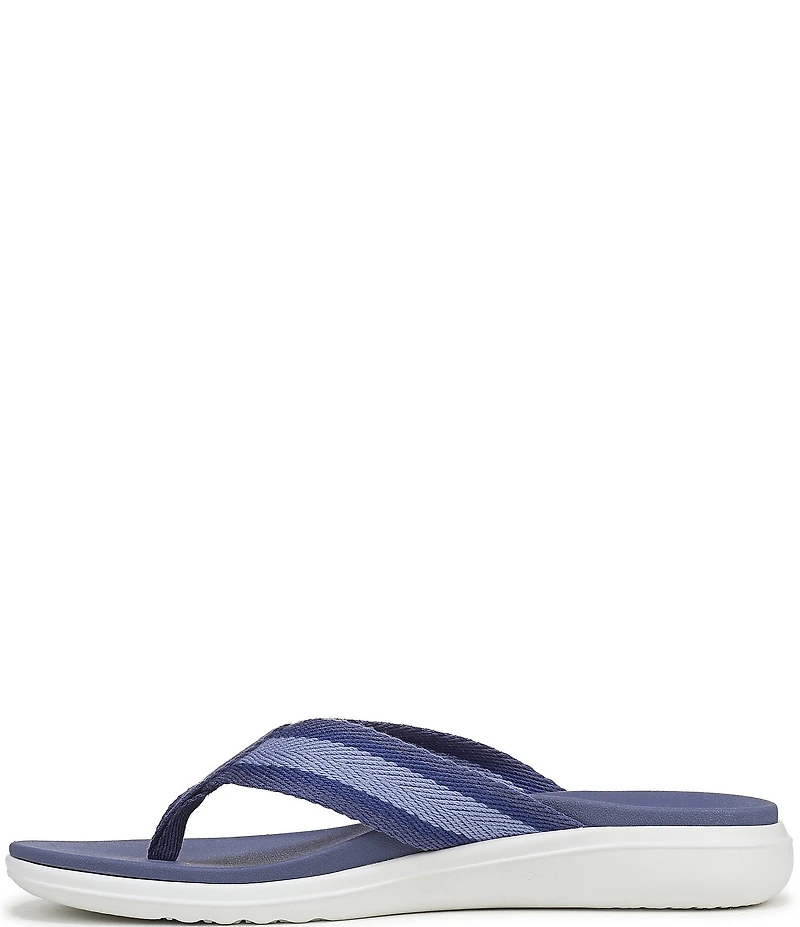 Vionic Indigo Nylon Thong Sandals