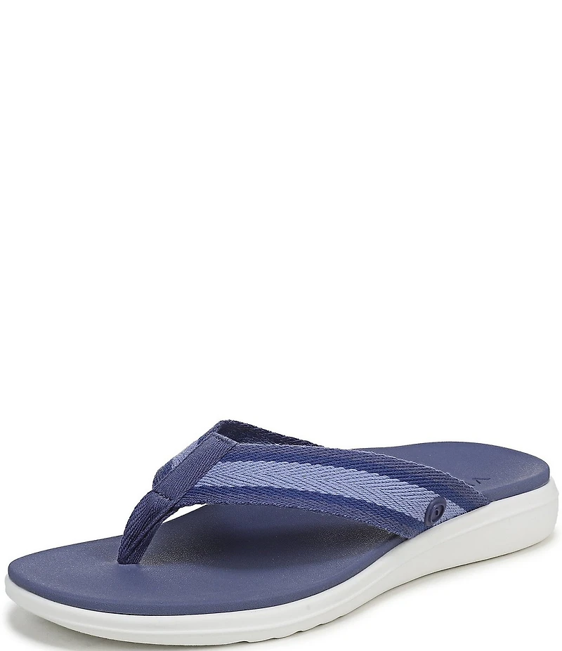 Vionic Indigo Nylon Thong Sandals