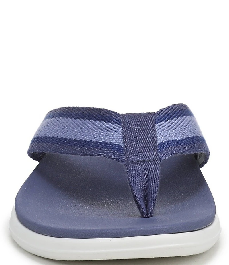 Vionic Indigo Nylon Thong Sandals