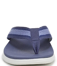 Vionic Indigo Nylon Thong Sandals