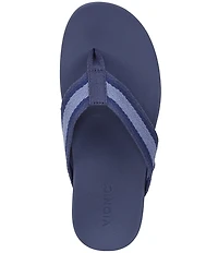 Vionic Indigo Nylon Thong Sandals