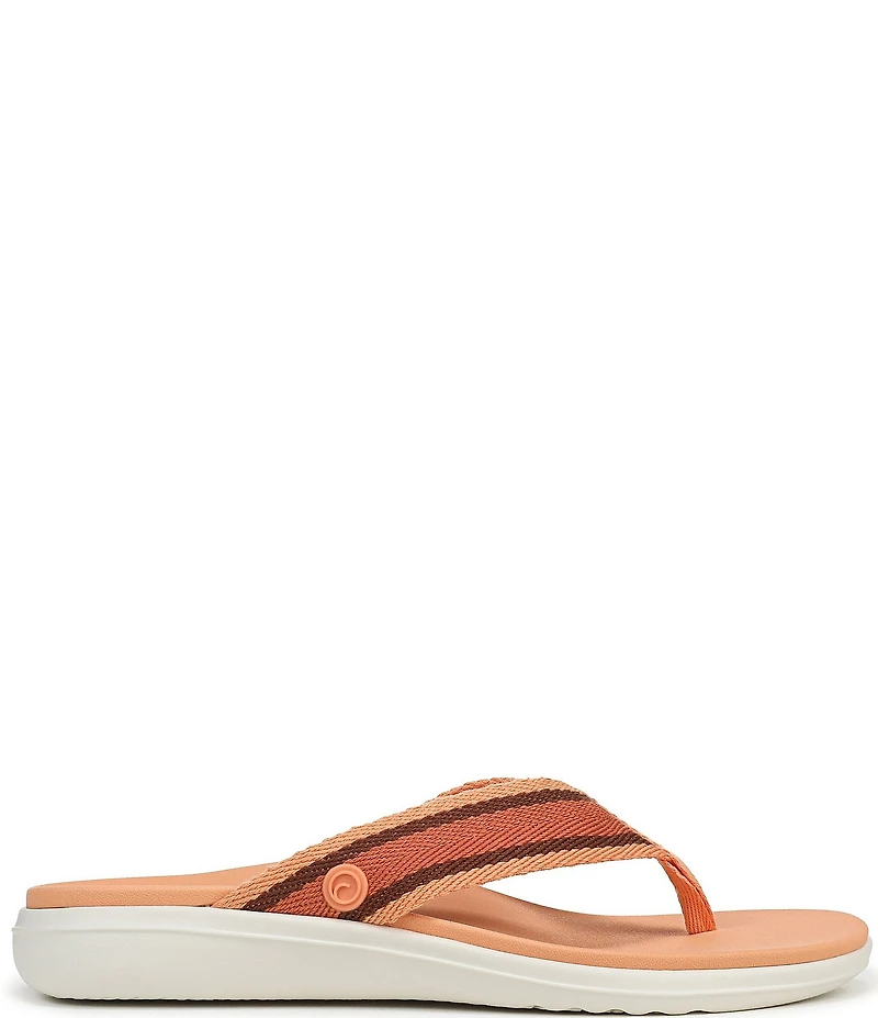 Vionic Indigo Nylon Thong Sandals