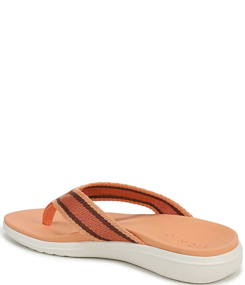 Vionic Indigo Nylon Thong Sandals