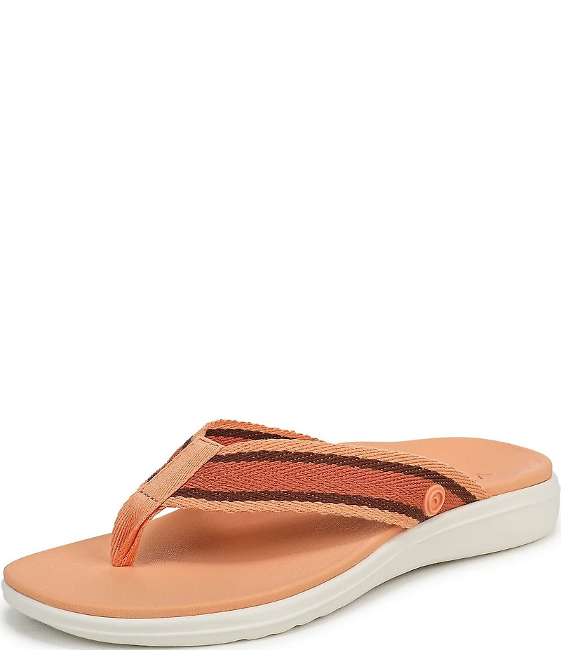 Vionic Indigo Nylon Thong Sandals