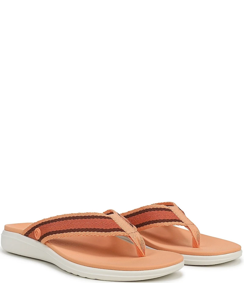 Vionic Indigo Nylon Thong Sandals