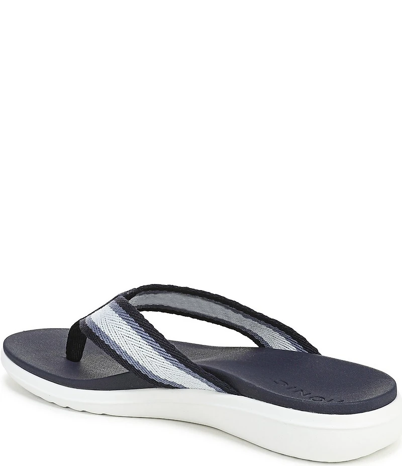 Vionic Indigo Nylon Thong Sandals