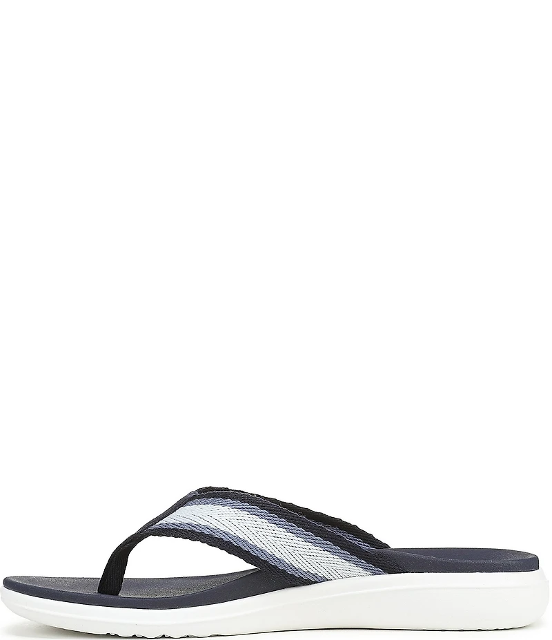 Vionic Indigo Nylon Thong Sandals
