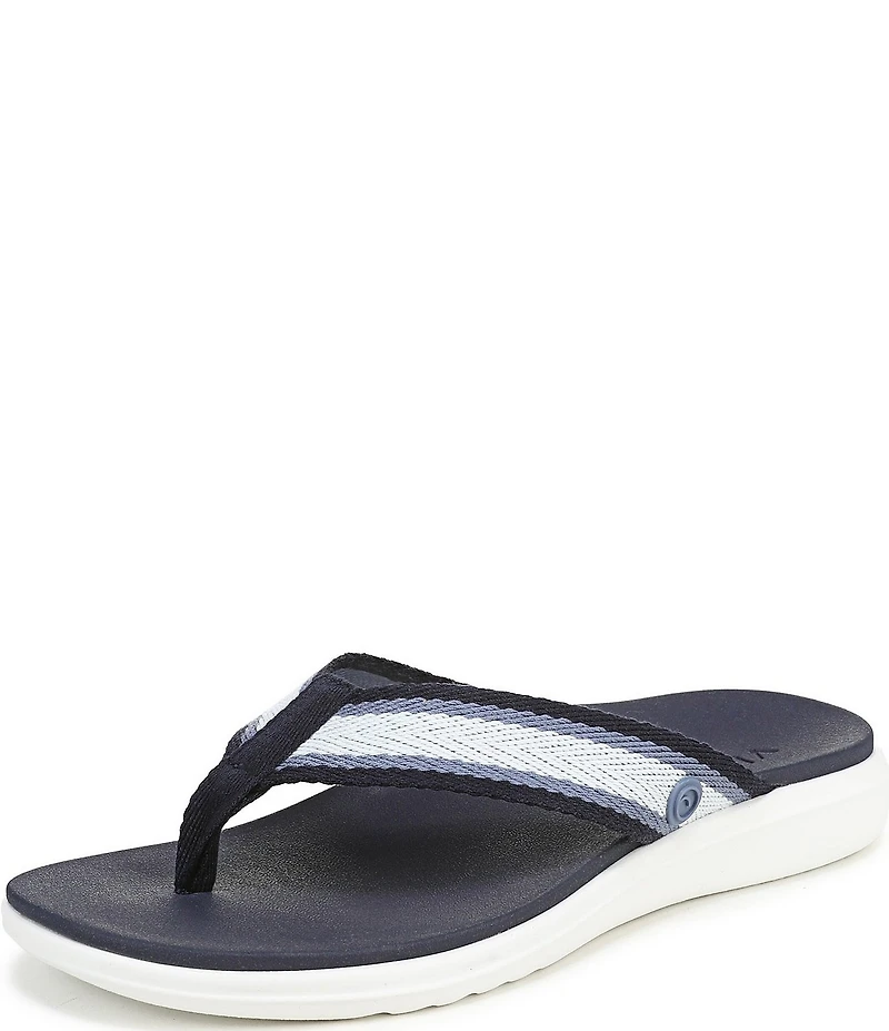 Vionic Indigo Nylon Thong Sandals