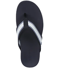 Vionic Indigo Nylon Thong Sandals
