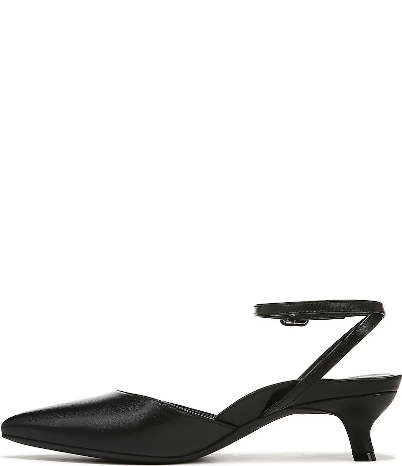 Vionic Jacynda Leather Ankle Strap Dress Pumps