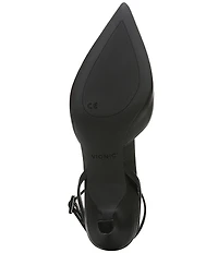 Vionic Jacynda Leather Ankle Strap Dress Pumps