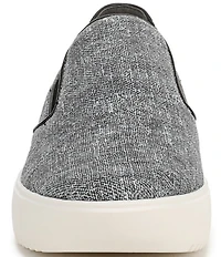 Vionic Kearny 2.0 Heathered Platform Wedge Slip On Sneakers