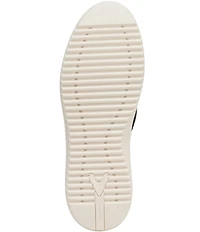 Vionic Kearny 2.0 Leather Platform Wedge Slip On Sneakers