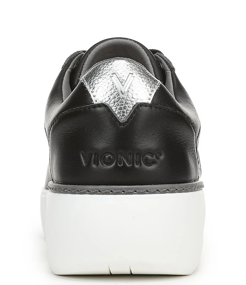 Vionic Kearny II Leather Platform Sneakers