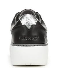 Vionic Kearny II Leather Platform Sneakers