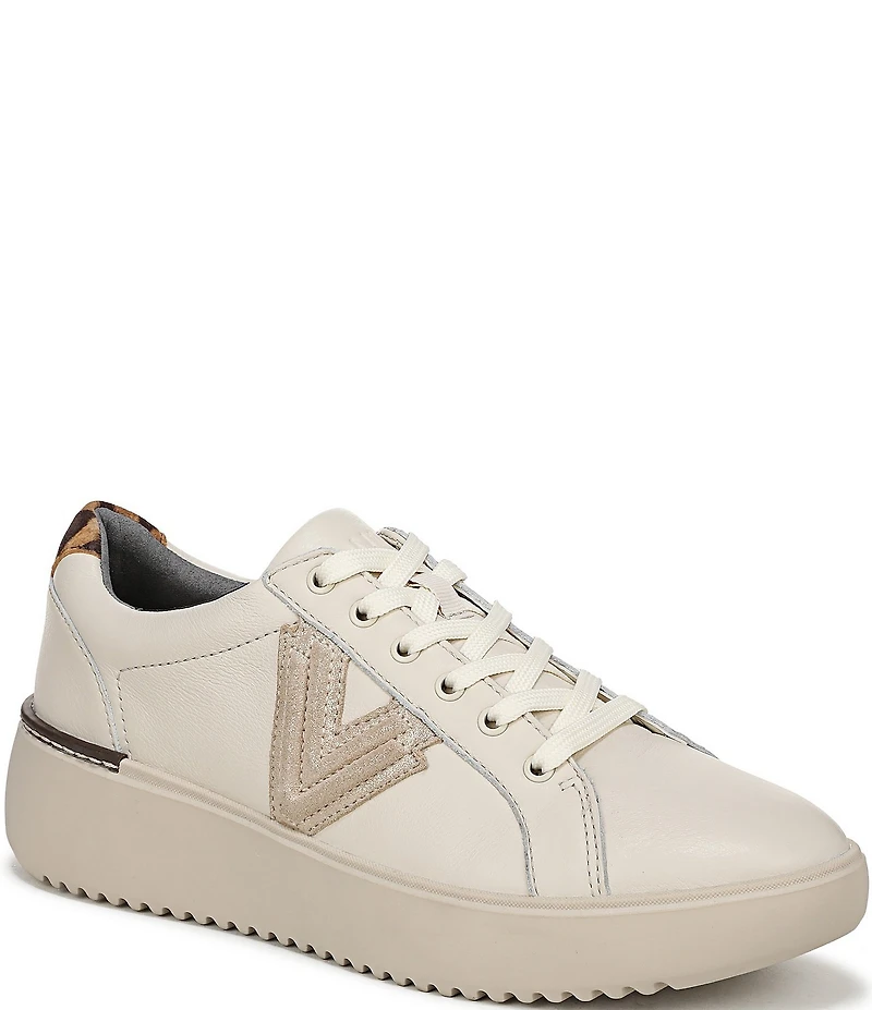 Vionic Kearny II Leather Platform Sneakers