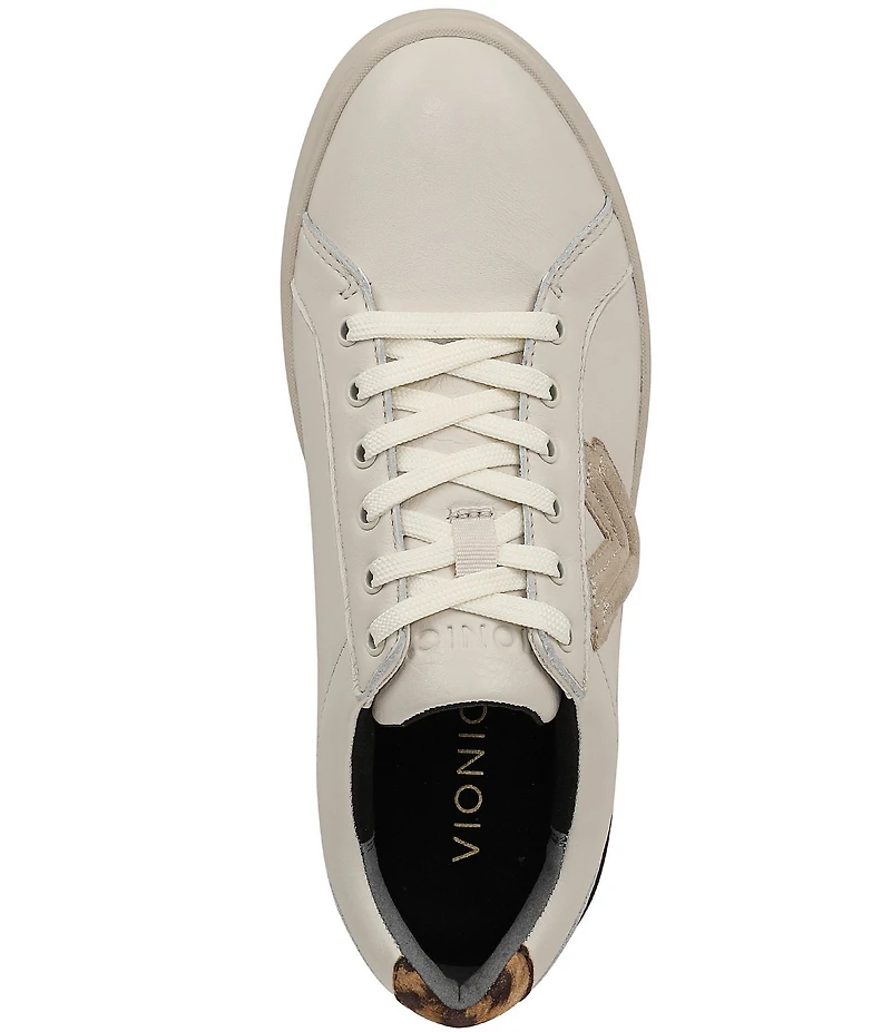 Vionic Kearny II Leather Platform Sneakers