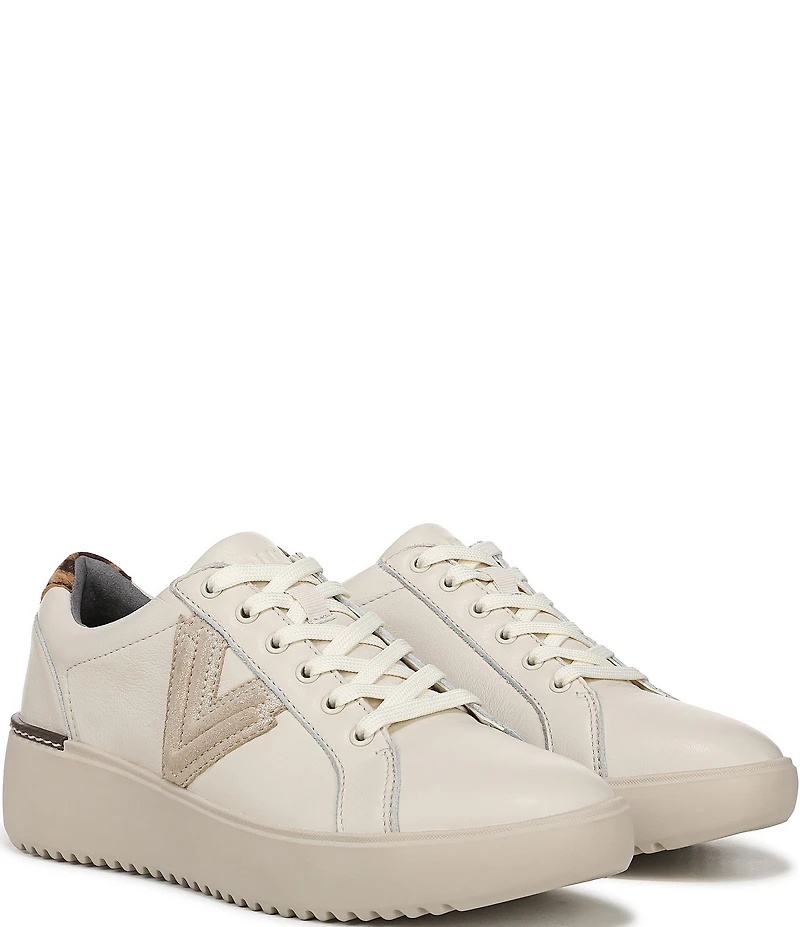 Vionic Kearny II Leather Platform Sneakers