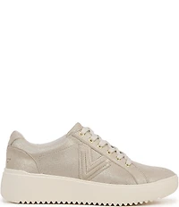Vionic Kearny Leather Platform Lace Up Sneakers