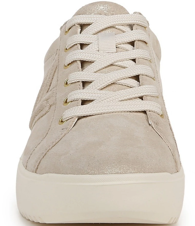 Vionic Kearny Leather Platform Lace Up Sneakers