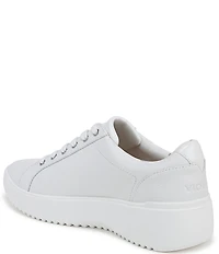 Vionic Kearny Leather Platform Lace Up Sneakers