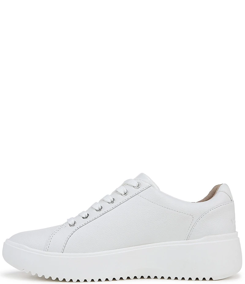 Vionic Kearny Leather Platform Lace Up Sneakers