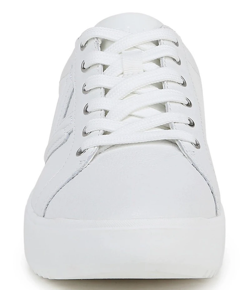 Vionic Kearny Leather Platform Lace Up Sneakers