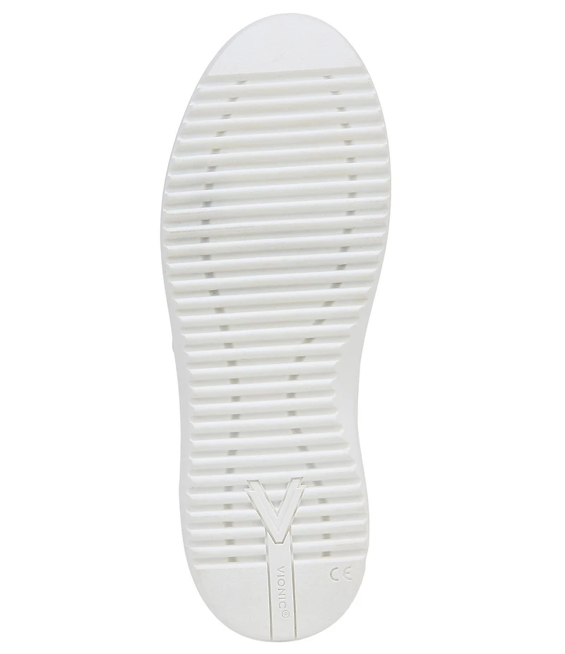 Vionic Kearny Leather Platform Lace Up Sneakers