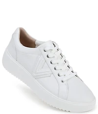 Vionic Kearny Leather Platform Lace Up Sneakers