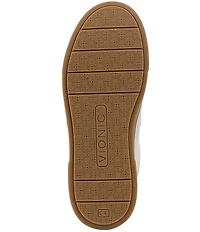 Vionic Kimmie Court Leather Logo Detail Gum Sole Sneakers