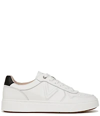 Vionic Kimmie Court Leather Logo Detail Sneakers