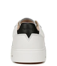 Vionic Kimmie Court Leather Logo Detail Sneakers
