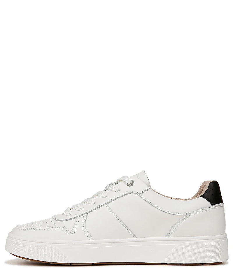Vionic Kimmie Court Leather Logo Detail Sneakers