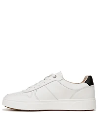 Vionic Kimmie Court Leather Logo Detail Sneakers