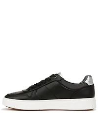 Vionic Kimmie Court Leather Logo Detail Sneakers
