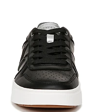 Vionic Kimmie Court Leather Logo Detail Sneakers