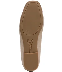 Vionic Klara Bow Detail Crocodile Pattern Suede Ballet Flats