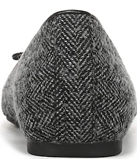 Vionic Klara Herringbone Bow Detail Ballet Flats