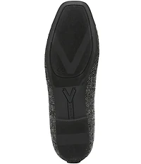 Vionic Klara Herringbone Bow Detail Ballet Flats