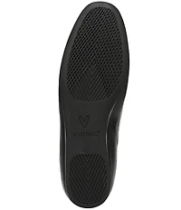 Vionic Larissa Leather Bow Detail Ballet Flats