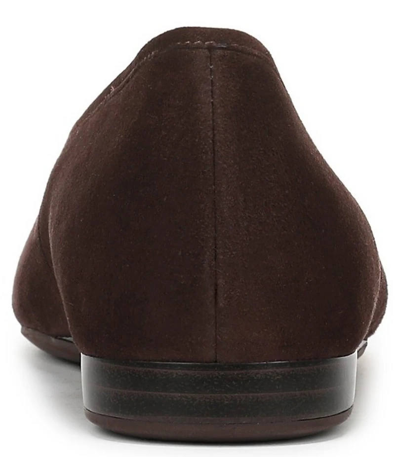 Vionic Larissa Suede Bow Detail Ballet Flats