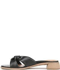 Vionic Mabel Leather Slide Sandals