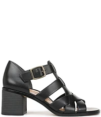 Vionic Marcella Leather Strappy Dress Sandals