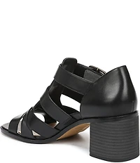 Vionic Marcella Leather Strappy Dress Sandals