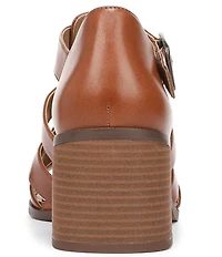 Vionic Marcella Leather Strappy Dress Sandals