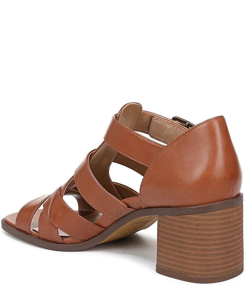 Vionic Marcella Leather Strappy Dress Sandals